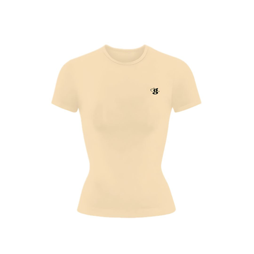 Smooth Seamless Tee - Wheat