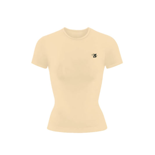 Smooth Seamless Tee - Wheat